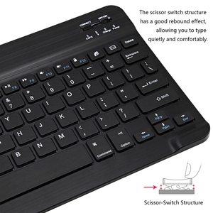Slim Abs 78 Keys External <strong>Keyboard</strong> and Mouse <strong>Bluetooth</strong> Kit Teclado E Mouse <strong>Bluetooth</strong> Recarregavel <strong>Keyboard</strong> Mouse Combo