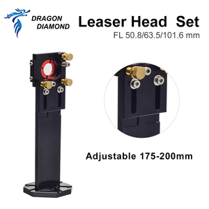 Bộ đầu laser CO2 giá nhà máy, thấu kính hội tụ FL 50.8/63.5/101.6mm, giá đỡ gương laser CO2, phụ tùng cơ khí cho thiết bị - Product Image 3