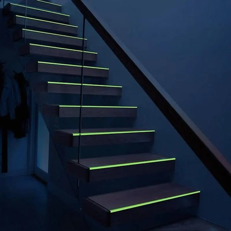 Abendo Low MOQ Wholesale Free Sample 4 Inch X 30 Foot Antislip Tape For Stairs Luminous Tape Glow