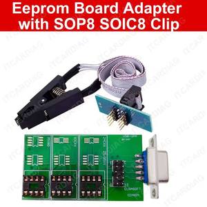 UPA USB V1.3 Xprog ECU Chip Tuning programador Eeprom Board adaptador con SOP8 SOIC8 Clip para 24CXX y 25 / 95XXX 93CXX 35080 Chips