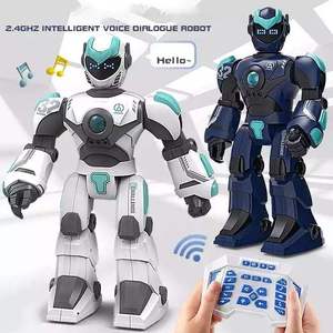 AiJH <strong>Remote</strong> <strong>Control</strong> <strong>Robot</strong> Walking Sensing Intelligent Voice <strong>Control</strong> <strong>Programming</strong> Machine Model Rc <strong>Robot</strong> Toy - Product Image 5