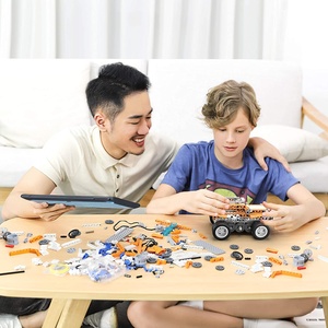 Makerzoidスーパーボット26-in-1電子DIYコーディングロボットセットリモートコントロールロボットビルディングブロックゲーム子供向け年齢6 + プラスチック - Product Image 6