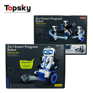 Intelligent 3-in-1 STEM Model <strong>Robot</strong> Puzzle Construction New Design Remote Control DIY Toys for Kids Boxed Sets - Product Image 6