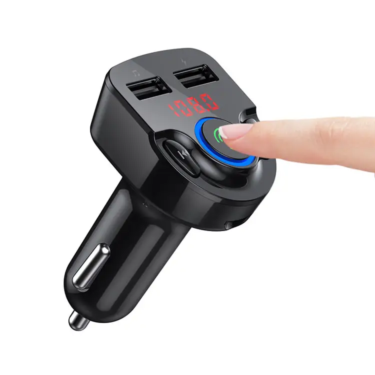 Monfunk — chargeur double USB 3,1 a, G32 5.0, lecteur MP3, avec carte TF, lecteur de musique, transmetteur FM, pour voiture