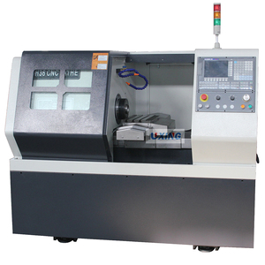 Máquina de torno CNC torno GSK FANUC de alta precisión para cama plana pequeña, H36 H46, guía lineal, precio de china - Product Image 2