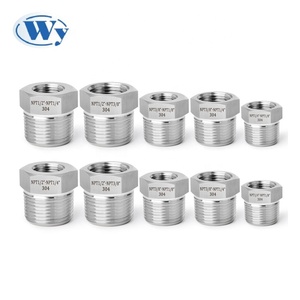 Hệ Thống Đường Ống Hex Ống Lót Thép Không Gỉ Mặt Bích Ống Lót Nam & Nữ Chủ Đề Cho Dầu Và Khí Đốt Giảm Ống Lót Npt Phụ Kiện - Product Image 5