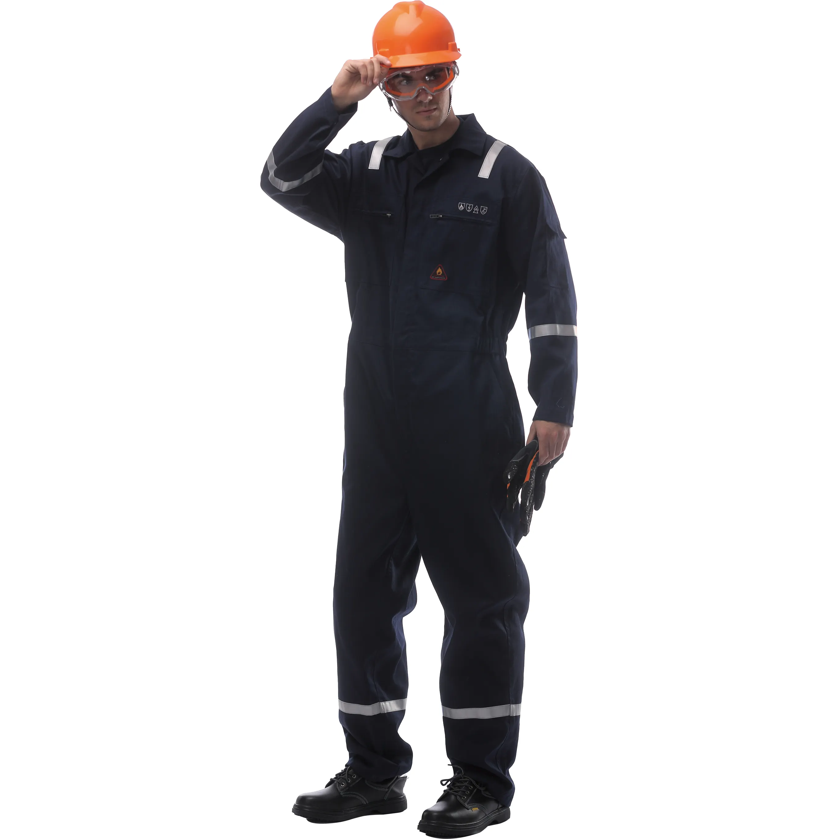 Ropa de trabajo para trabajadores, ropa reflectante, personalizada, ignífuga, de seguridad