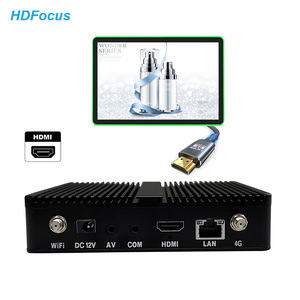 Сетевой мультимедийный плеер RK3528 Android Media Player Digital Signage Media Player Box с BT/WIFI 4G LTE опция - Product Image 1