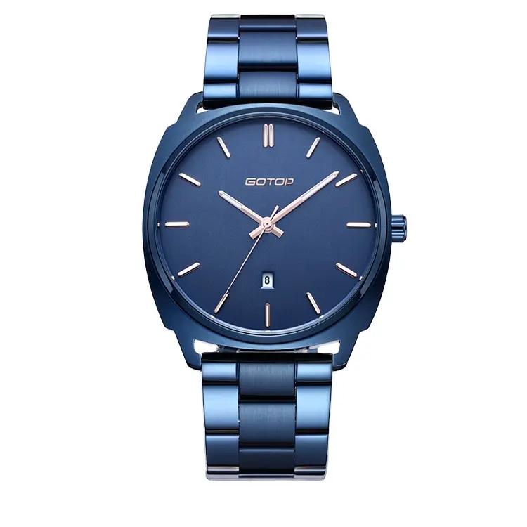 Chinese Wholesale Manufacturers Luxury Online Free Designer Alloy Strap Oem Dial Japan Movie Hand Curren Watch