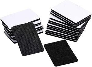 Heavy Duty <strong>Square</strong> Cut Die Self-Adhesive <strong>Hook</strong> <strong>Loop</strong> Fasteners Fast Strength Sticky Back Double Sided Strips with Heat Resistance - Product Image 2