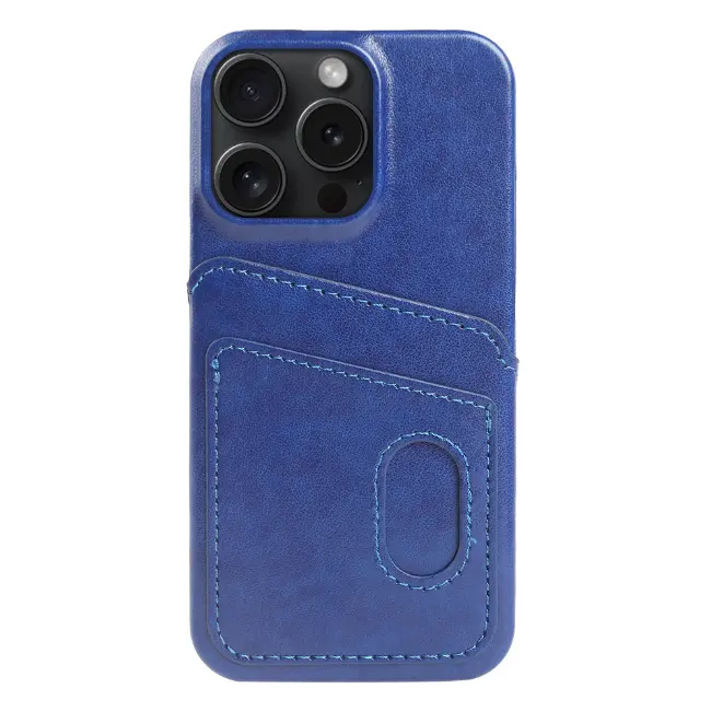 Diseñador de gama alta de lujo celular ranura para tarjeta accesorios móviles bolsas cubiertas para iPhone 14 15 pro Max PU Funda de cuero