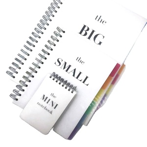 WireO Spiral Binding <strong>Notebook</strong> <strong>with</strong> Transparent Plastic Cover Daily Weekly Monthly Planner <strong>with</strong> Colorful <strong>Index</strong> Tab Divider Agenda - Product Image 5