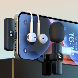 売れ筋ワイヤレスカラークリップミニマイクJ1放送録音ノイズリダクション互換iPhoneAndroidマイクforVlog - Product Image 6