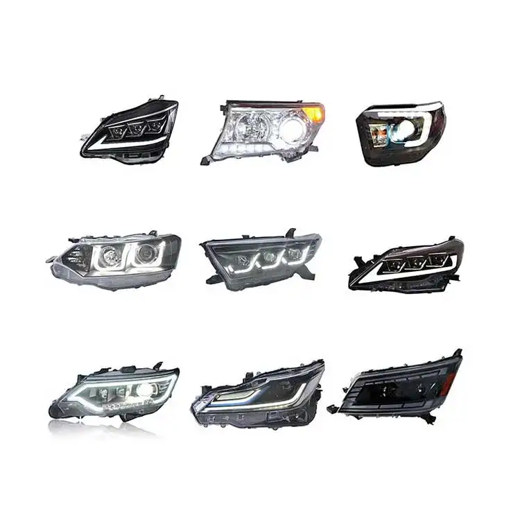 Đèn pha xe hơi cho TOYOTA PRIUS zvw30 Đèn pha ống kính 2009 2010 2011 2012 2013 2014 2015