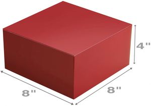 Tam renkli özel baskı ambalaj hediye karton kağıt düğün hediye kutusu ambalaj ile şerit - Product Image 6
