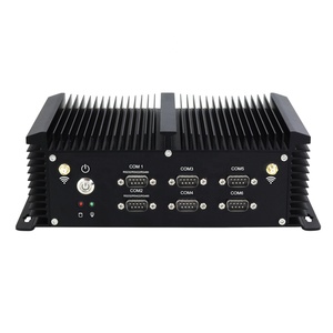ミニPCWIN10システムi5i7 LAN 6COM 2USB3.0 VGA HD RS232 RS485、産業用シリアルパラレルポートファンレスコンピューター付き - Product Image 6