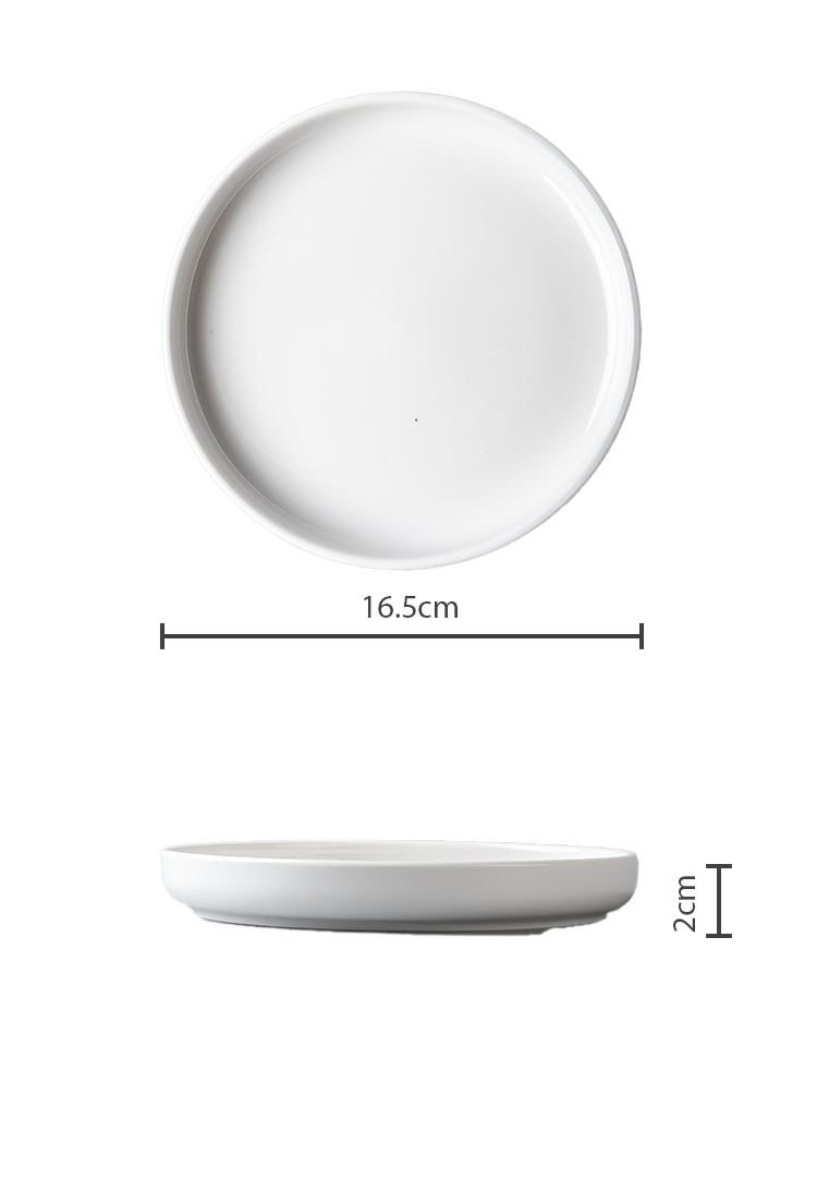 Piatto rotondo da 6.5 pollici