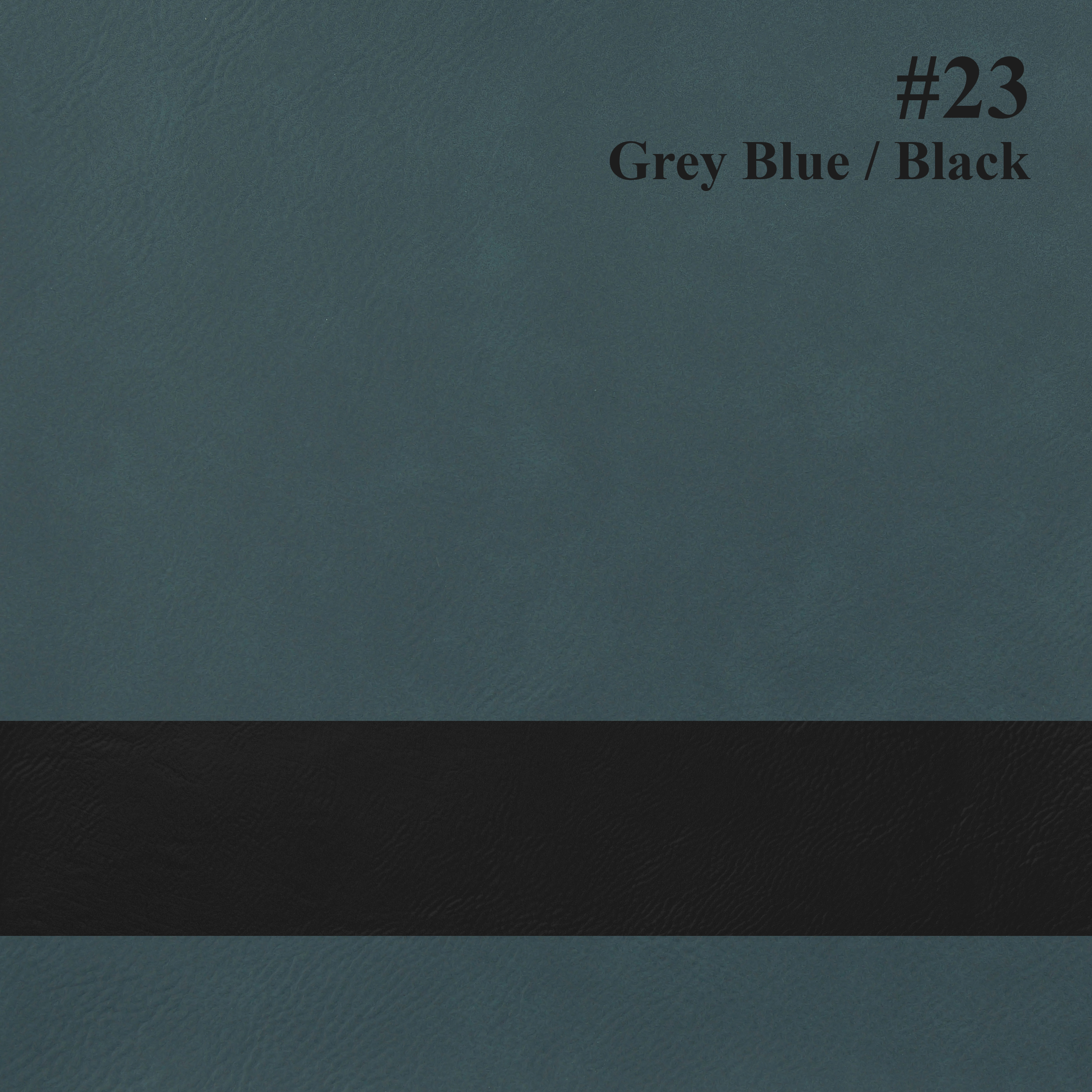#23 grayblue/black