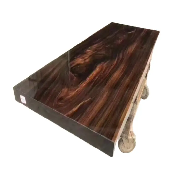 Оптовая продажа, деревянная плита из орехового дерева, обеденный стол