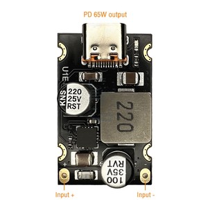 65W 8 ~ 30V DC a USB tipo C PD 3.1 QC3 veloce ricarica Step-Down modulo di alimentazione per telefono cellulare adattatore di ricarica rapida per Ardu - Product Image 3