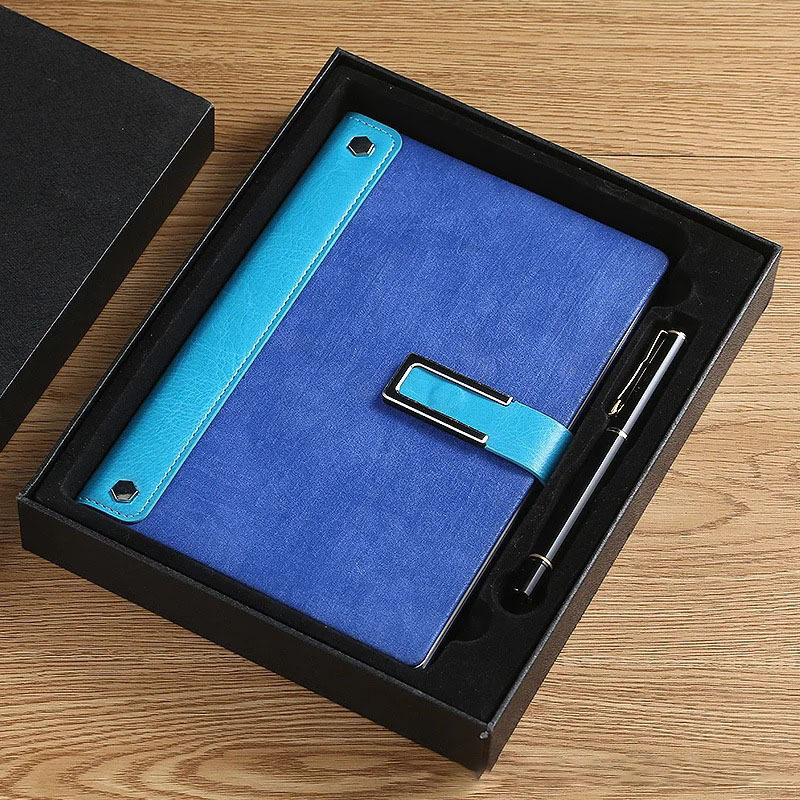 Coffret cadeau A5-bleu