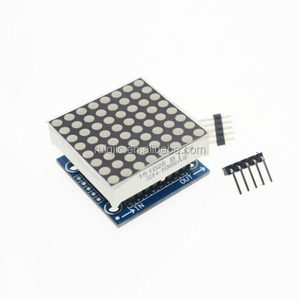 Hot Selling MAX7219 Punktmatrix-Modul Steuer modul MCU Control Drive LED-Anzeige modul - Product Image 1