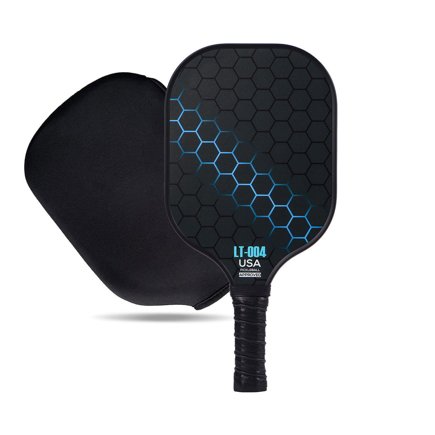 Blue single racket cover-bq-355