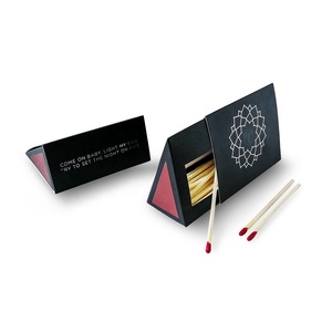 Custom Personalized Triangle Shape Matchbox With <strong>Matches</strong> - Product Image 3