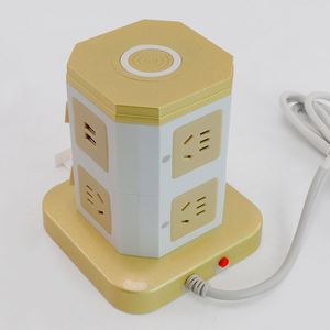 Home Office <strong>Multi</strong>-<strong>functional</strong> Vertical <strong>Socket</strong> <strong>with</strong> <strong>USB</strong> <strong>Socket</strong> Tower - Product Image 6