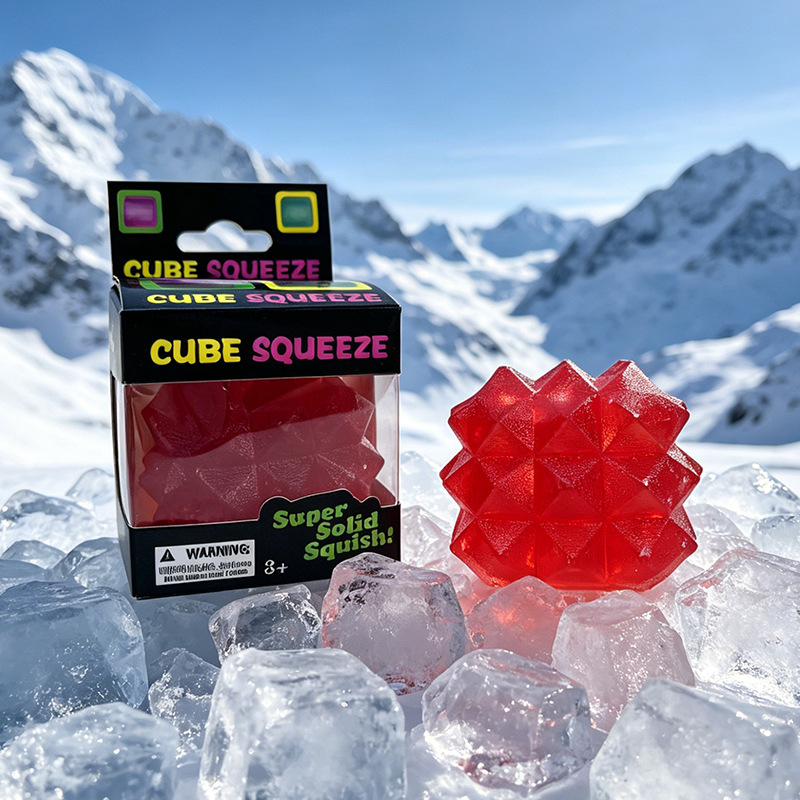 Maltose Squishy Toy - Diamond (Red)