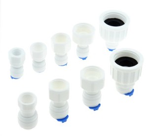 RO su sistemi uydurma 1/4 "3/8" inç 8mm OD hortum boru 1/4 "1/2" 3/4" 1/8 "kadın plastik boru hızlı konnektörler - Product Image 1