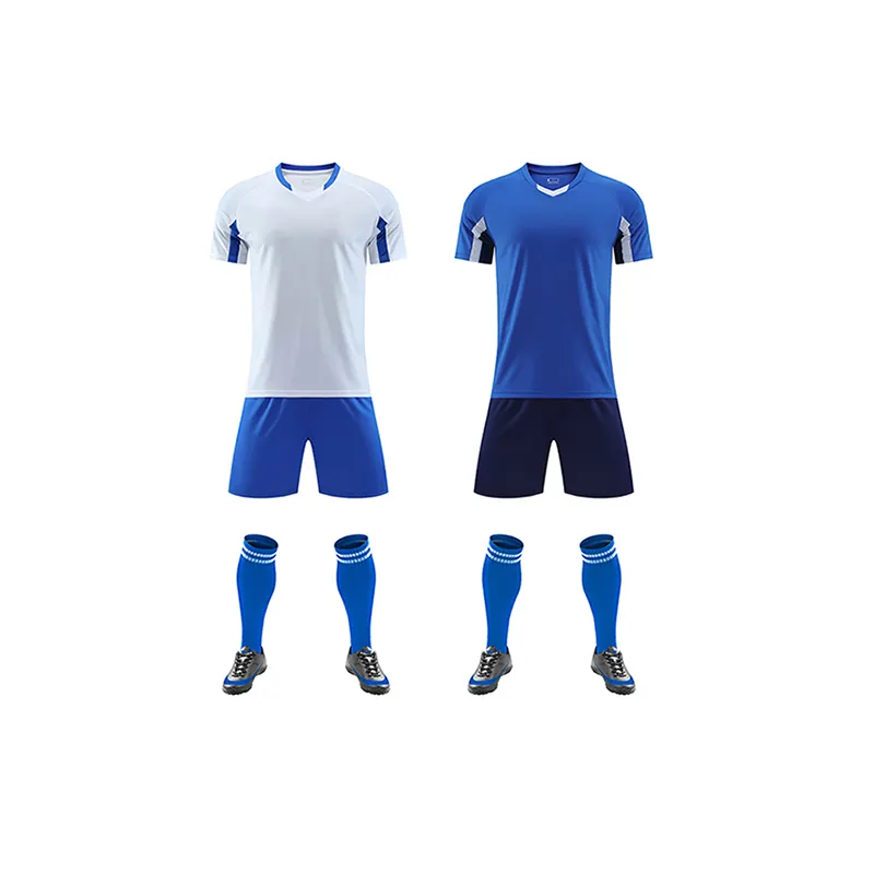 24-25 nouveaux fabricants kits de football personnalisés à séchage rapide ensemble complet de vêtements de football pour les maillots de football d'entraînement pour hommes