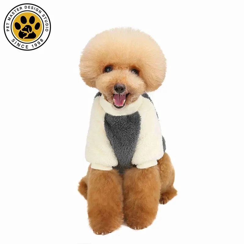 SinSky ajustable cómoda ropa para mascotas chaqueta perro cachorro ropa conejo abrigo cachorro polar perro suéter ropa de invierno