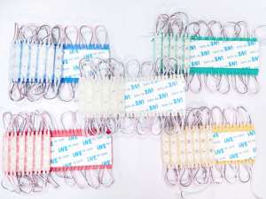 Aoying 2024ขายดีโมดูลไฟ LED DC12V IP65 3ดวง2835โมดูลเลนส์ LED โมดูล LED 82*18มม. - Product Image 2