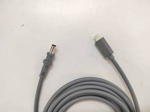 Starlink สายไฟขนาดเล็กสำหรับเปลี่ยน USB-C ตัวผู้เป็น DC ตัวผู้สายสำหรับ Starlink Mini สายกันน้ำสีเทา - Product Image 3