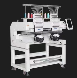 Hot Sale Two Head12/15 Needles Embroidery Machine <strong>Computer</strong> T-shirt Garment Sequins Needles Computerized Embroidery Machine - Product Image 5