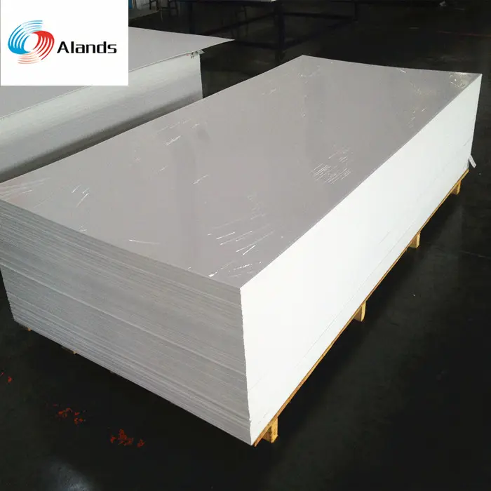 Papan Busa PVC Kaku 1Mm Kepadatan Tinggi dan Produsen Lembar PVC