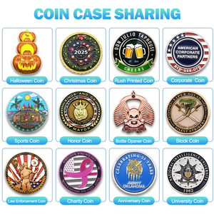 Tùy Chỉnh Đồng Xu Bộ Sưu Tập Nhà Sản Xuất Cá Nhân Men Mạ Vàng Kim Loại Lưu Niệm Tiền Xu Kỷ Niệm Tùy Chỉnh Thách Thức Đồng Xu - Product Image 3