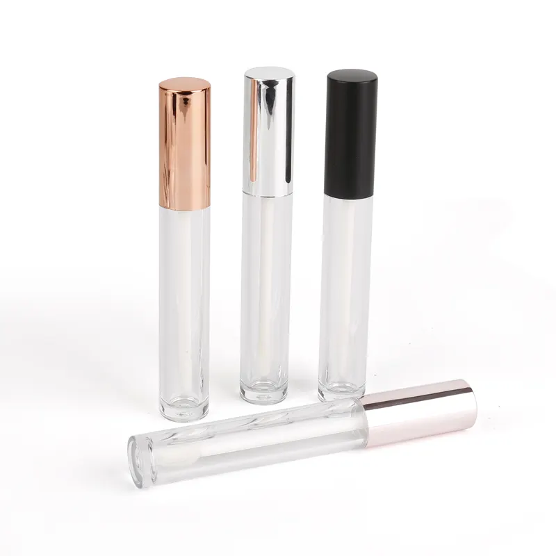 Wholesale mini lipgloss gloss empty tube custom clear lipstick tubes ombre lip gloss tubes