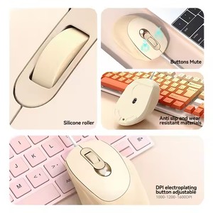 Classico nero da ufficio con cavo Mouse 4D USB con cavo ottico per Computer portatile - Product Image 5