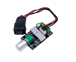 PWM DCモータースピードコントローラ6V/12V/24V 3Aスピードコントロールスイッチ、前方および逆機能付きパワードライバモジュール - Product Image 4