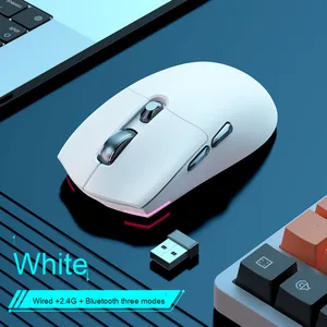 E-sport cablato 2.4GHz per Paw3311 tre modalità RGB leggero gioco programmabile Mouse ottico 1000Hz per uso informatico - Product Image 2