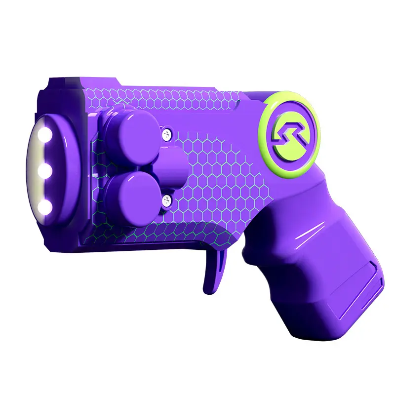 Elektrische Schnur Rope Shooter Toy Gun Loop Lasso Launcher Mit Light Rope Radish Gun Unzipped Toy für Kinder