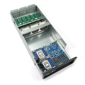OEM/ODM 4U GPU sunucu bilgi işlem şasi 10 kartları GPU endüstriyel bilgisayar şasi IPC raf bilgisayar sunucu kasası - Product Image 3