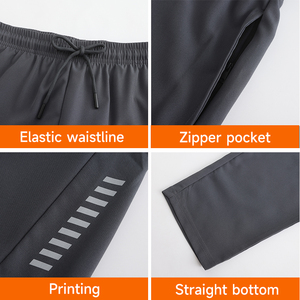 Người Đàn Ông Của Chất Lượng Cao Trọng Lượng Nhẹ Thể Thao Nhanh Chóng Khô Phòng Tập Thể Dục Chạy Bộ Quần Hidden Dây Kéo Túi Biểu Tượng Tùy Chỉnh Thoáng Khí OEM Nhà Máy - Product Image 3