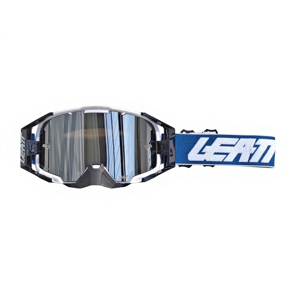 Black and white frame silver-65 double anti-fog