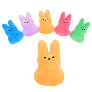 Cute Rabbit-Shaped <strong>Catnip</strong> Interactive Chew Toy for Small Pets 5 Color Options for Molar <strong>Use</strong>