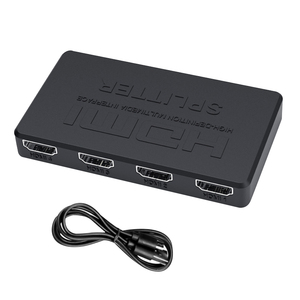SIPU 4K X 2K <strong>HDMI</strong> 4 Way <strong>Splitter</strong> Plug-and-play 4 Port Ultra HD 1 <strong>Input</strong> 4 <strong>Output</strong> Video <strong>HDMI</strong> <strong>Splitter</strong> 1X4