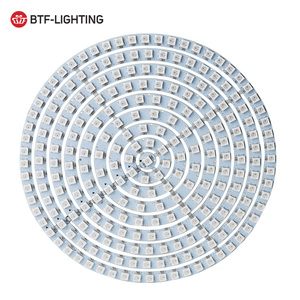 WS2812B RGB Indirizzabili Led Cerchio Arduino Anello di Luce DC5V Rotondo Ha Condotto La Luce di Pannello