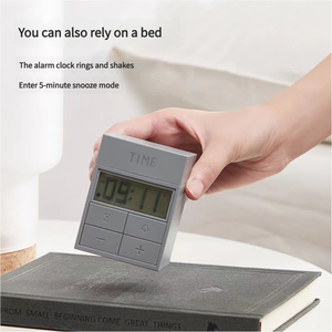 Цифровой Настольный будильник с ЖК-дисплеем - Product Image 2